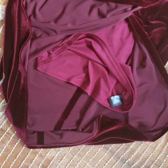 Bhldn anthropologie velvet dress 1940s style xxs 2 - Picture 8 of 12